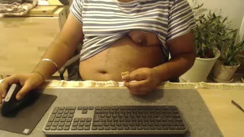 Snapshot of ohfck11 chatting on 02.02.25 Chubby Gary online show from 02.02.25