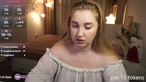 Snapshot of ollydoll chatting on 01.30.25 OllyDoll online show from 01.30.25