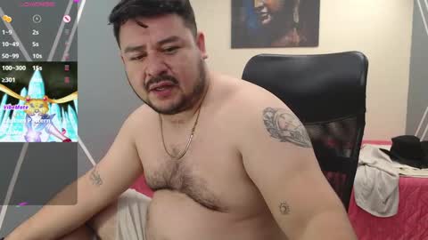 Snapshot of oso_gael chatting on 01.07.25 Bear Gael online show from 01.07.25