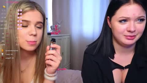 Snapshot of phyllisheart chatting on 02.28.25 Lora black and Lili blonde welcome you here online show from 02.28.25