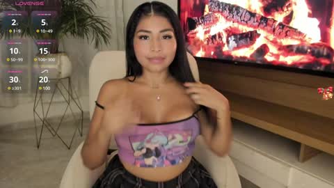 Snapshot of pocahontas_cute chatting on 01.23.25 Nicole online show from 01.23.25