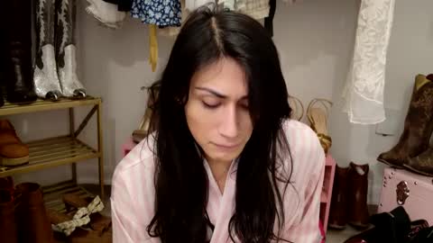 Snapshot of prinxessally chatting on 01.29.25 Prinxessally online show from 01.29.25