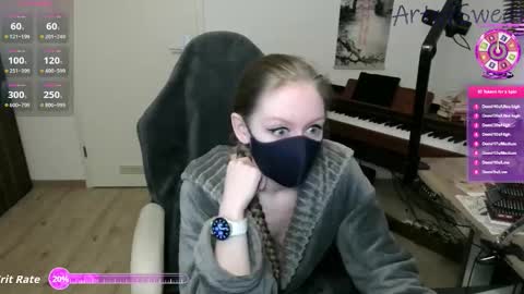 realartofslut online show from 10.21.25