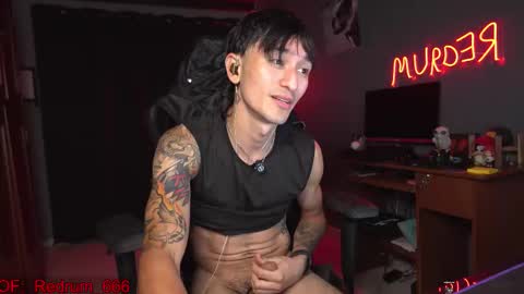 Snapshot of redrum_696 chatting on 10.26.25 Red online show from 10.26.25