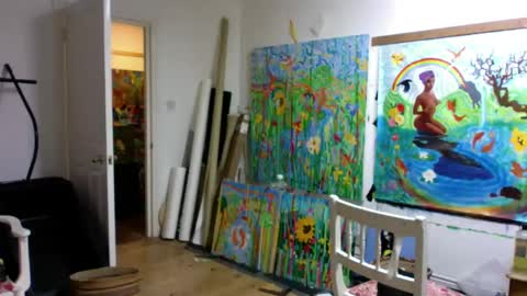 Snapshot of richardartist chatting on 12.23.24 Richard online show from 12.23.24