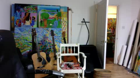 Snapshot of richardartist chatting on 12.23.24 Richard online show from 12.23.24