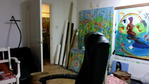 Snapshot of richardartist chatting on 12.24.24 Richard online show from 12.24.24