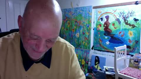 Snapshot of richardartist chatting on 12.29.24 Richard online show from 12.29.24