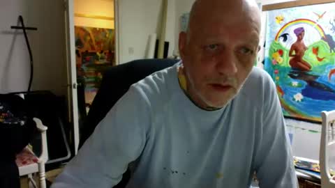 Snapshot of richardartist chatting on 12.31.24 Richard online show from 12.31.24