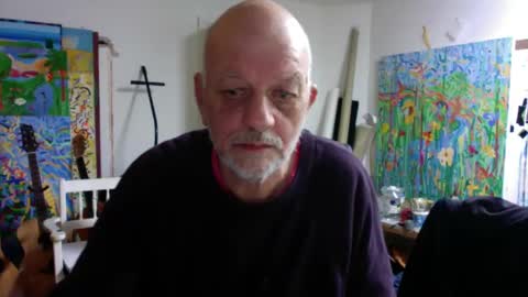 Snapshot of richardartist chatting on 01.15.25 Richard online show from 01.15.25