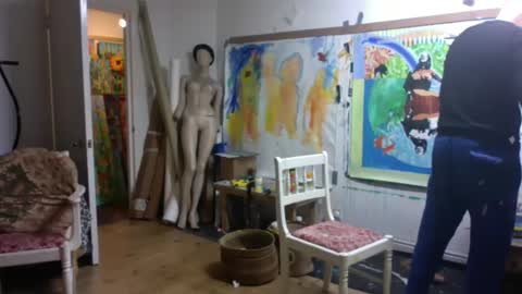 Snapshot of richardartist chatting on 10.20.25 Richard online show from 10.20.25