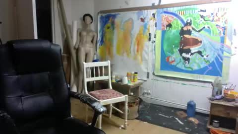 Snapshot of richardartist chatting on 10.21.25 Richard online show from 10.21.25