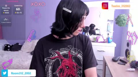 Snapshot of room312_ chatting on 01.04.25 Twelve 3 Inst Twelve 312002 Twitter Room312 2002 online show from 01.04.25