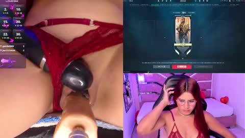 Snapshot of sara_hil chatting on 02.21.25 Sara online show from 02.21.25