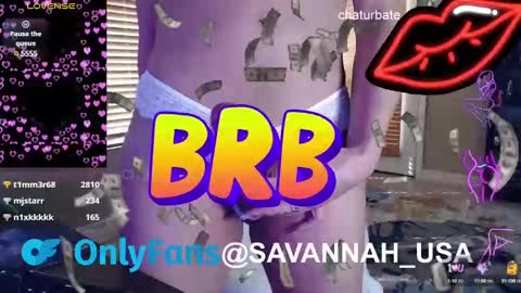 Snapshot of savannah_ts chatting on 01.30.25 Onlyfans Savannah usa online show from 01.30.25