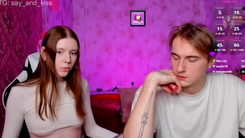 Snapshot of say_and_kiss chatting on 01.03.25 Say and kiss online show from 01.03.25