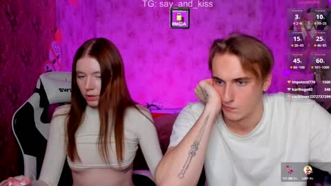 Snapshot of say_and_kiss chatting on 01.14.25 Say and kiss online show from 01.14.25