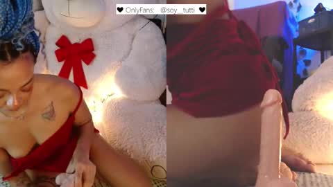 Snapshot of sweet_bluee chatting on 12.01.24 Tutti online show from 12.01.24