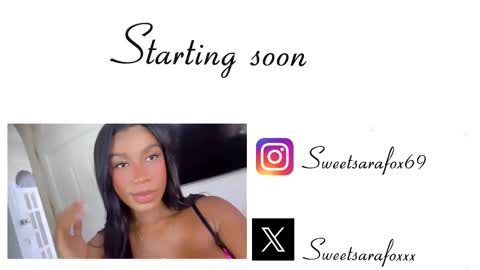 Snapshot of sweetsarafoxxx chatting on 10.13.25 Sara Sofia Libra online show from 10.13.25