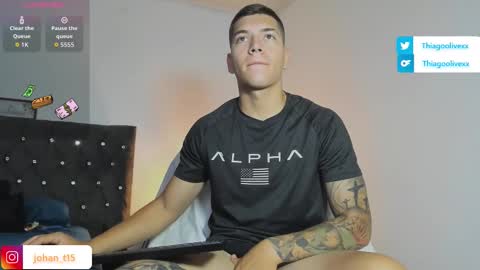 Thiago independent model online show from 10.10.25