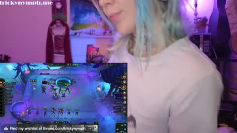 Snapshot of tricky_nymph chatting on 12.05.24 Cassie online show from 12.05.24