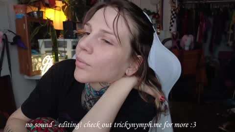 Snapshot of tricky_nymph chatting on 02.03.25 Cassie online show from 02.03.25