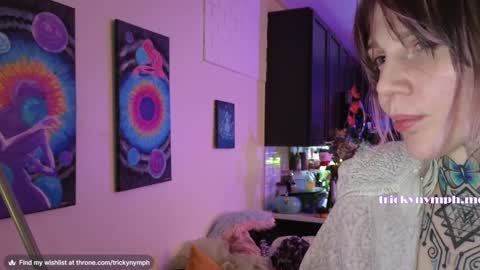 Snapshot of tricky_nymph chatting on 03.04.25 Cassie online show from 03.04.25