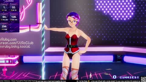 Snapshot of vexruby chatting on 12.19.24 Vex Ruby online show from 12.19.24