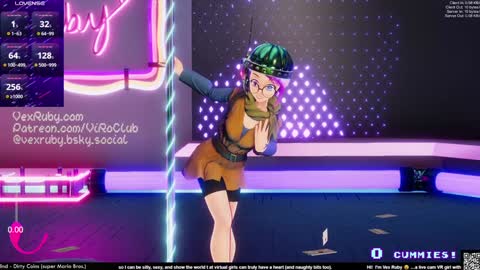 Snapshot of vexruby chatting on 12.29.24 Vex Ruby online show from 12.29.24