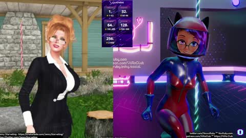 Snapshot of vexruby chatting on 01.04.25 Vex Ruby online show from 01.04.25