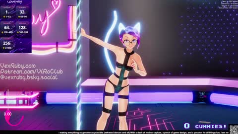 Snapshot of vexruby chatting on 01.26.25 Vex Ruby online show from 01.26.25