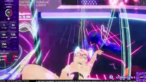 Snapshot of vexruby chatting on 02.15.25 Vex Ruby online show from 02.15.25