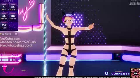 Snapshot of vexruby chatting on 03.02.25 Vex Ruby online show from 03.02.25