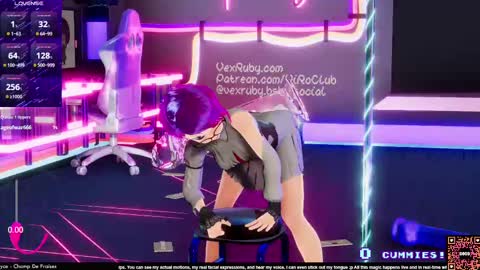 Snapshot of vexruby chatting on 03.09.25 Vex Ruby online show from 03.09.25