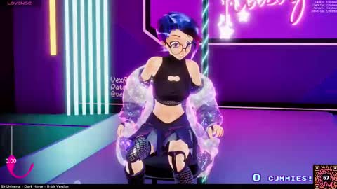 Snapshot of vexruby chatting on 09.28.25 Vex Ruby online show from 09.28.25