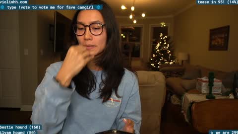 Snapshot of violishh chatting on 12.29.24 follow me on twitter violishh and ig violishh  online show from 12.29.24