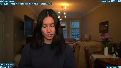 Snapshot of violishh chatting on 01.05.25 follow me on twitter violishh and ig violishh  online show from 01.05.25