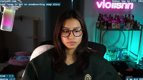 Snapshot of violishh chatting on 02.03.25 follow me on twitter violishh and ig violishh  online show from 02.03.25