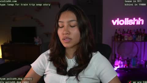 Snapshot of violishh chatting on 03.01.25 follow me on twitter violishh and ig violishh  online show from 03.01.25