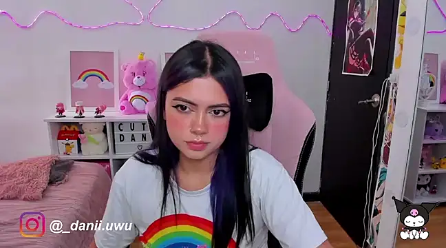 Snapshot of CuteDani_ chatting on 02.03.25 CuteDani online show from 02.03.25