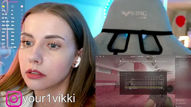 Snapshot of Vikki_Cheese chatting on 03.03.25 Vikki Cheese online show from 03.03.25