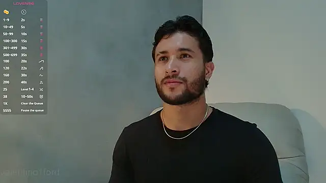 Snapshot of Valentinoford chatting on 03.18.25 Valentinoford online show from 03.18.25