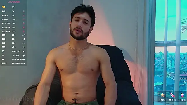 Snapshot of Valentinoford chatting on 03.18.25 Valentinoford online show from 03.18.25