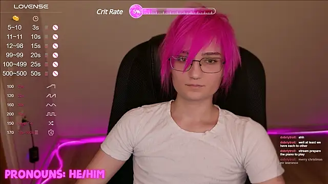 Snapshot of CuteYukiKun chatting on 01.01.25 CuteYukiKun online show from 01.01.25