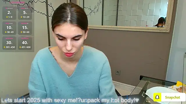 Snapshot of EmmyGreans chatting on 01.04.25 EmmyGreans online show from 01.04.25