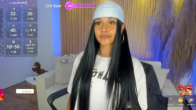 Snapshot of ArigyGomez chatting on 12.23.24 ArigyGomez online show from 12.23.24
