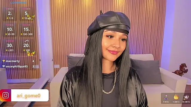 Snapshot of ArigyGomez chatting on 01.12.25 ArigyGomez online show from 01.12.25