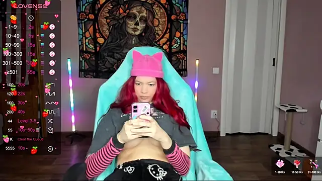 Snapshot of Project_hisoka chatting on 02.25.25 Project hisoka online show from 02.25.25