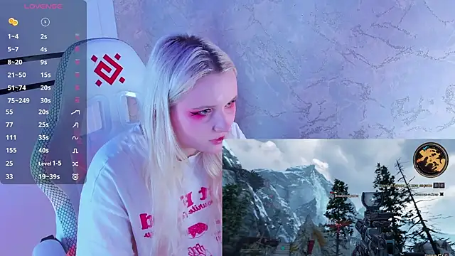 Snapshot of SweeteRose_Royce chatting on 02.05.25 SweeteRose Royce online show from 02.05.25