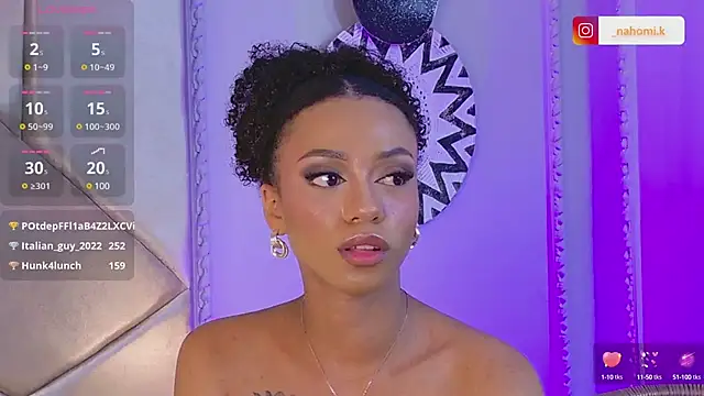 Snapshot of Nahomi_King chatting on 02.14.25 Nahomi King online show from 02.14.25